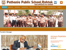 Tablet Screenshot of ppsrohtak.in